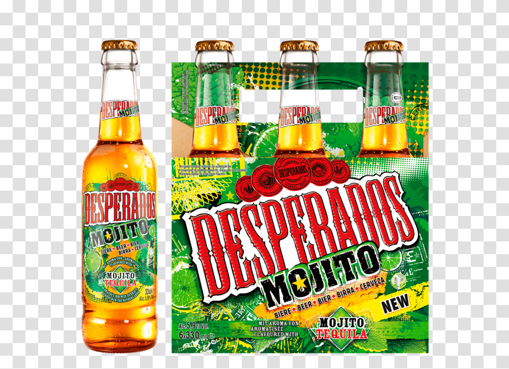 Desperados Mojito Desperados Mojito, Beer, Alcohol, Beverage, Drink Transparent Png