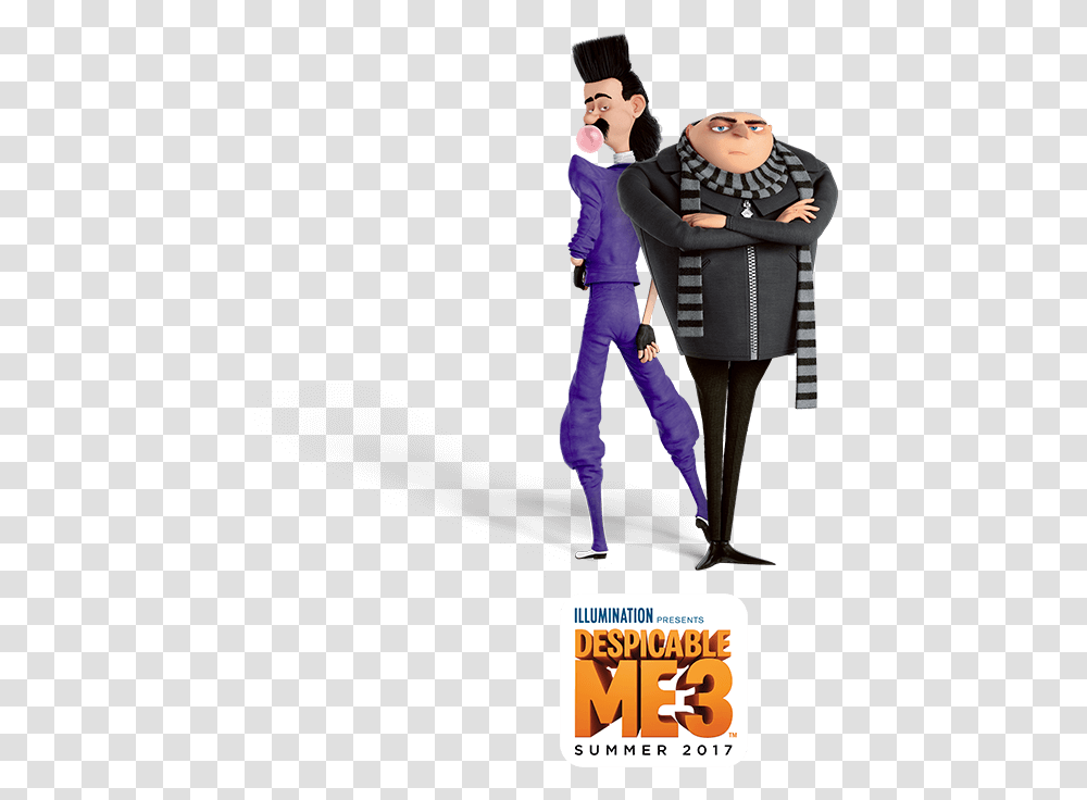 Despicable Me 3 Characters Despicable Me Gru, Person, Long Sleeve, Costume Transparent Png