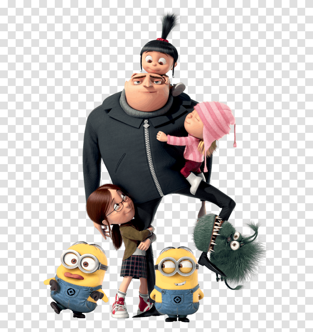 Despicable Me Gru Minions Background, Doll, Toy, Person, Human Transparent Png