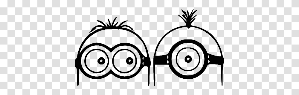 Despicable Me Minions Funny Carwindow Jdm Vw Vag Euro Vinyl, Spiral, Lawn Mower Transparent Png