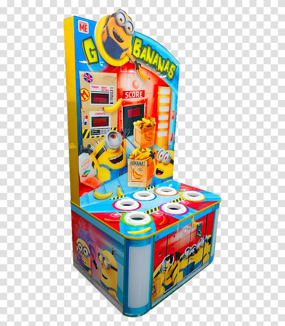Despicable Me Minions Whacker Arcade Game, Arcade Game Machine, Inflatable, Indoor Play Area, Kindergarten Transparent Png