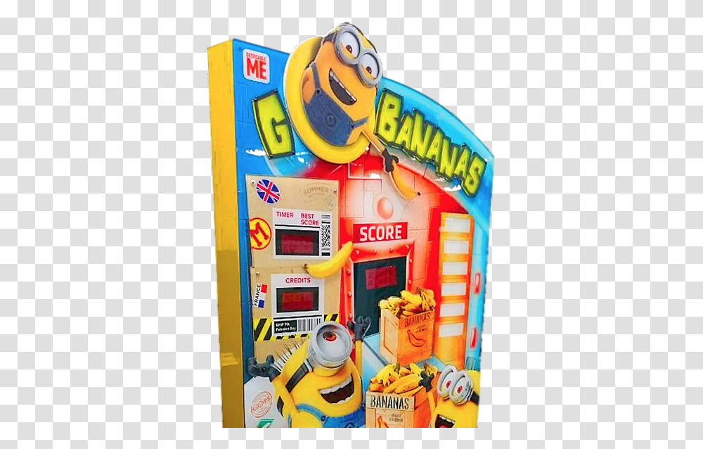 Despicable Me Minions Whacker Arcade Game, Machine, Arcade Game Machine, Toy Transparent Png