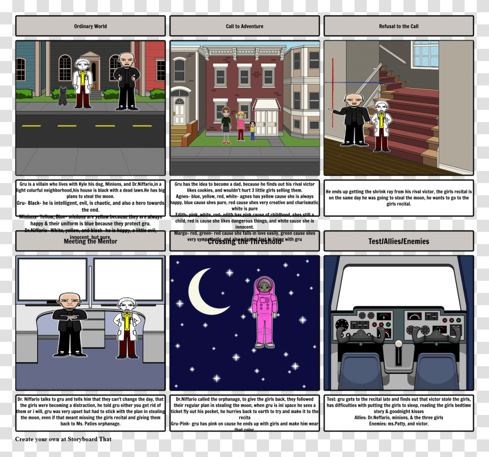 Despicable Me Storyboard, Person, Human, Comics, Book Transparent Png