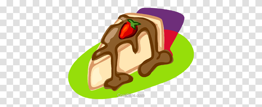 Dessert Chocolate Cake With Strawberry Royalty Free Vector Clip, Sweets, Food, Icing, Cream Transparent Png