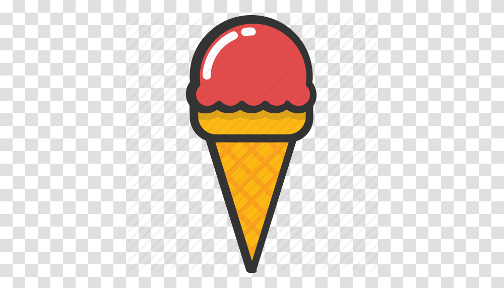 Dessert Frozen Food Ice Cone Ice Cream Snow Cone Icon, Creme Transparent Png