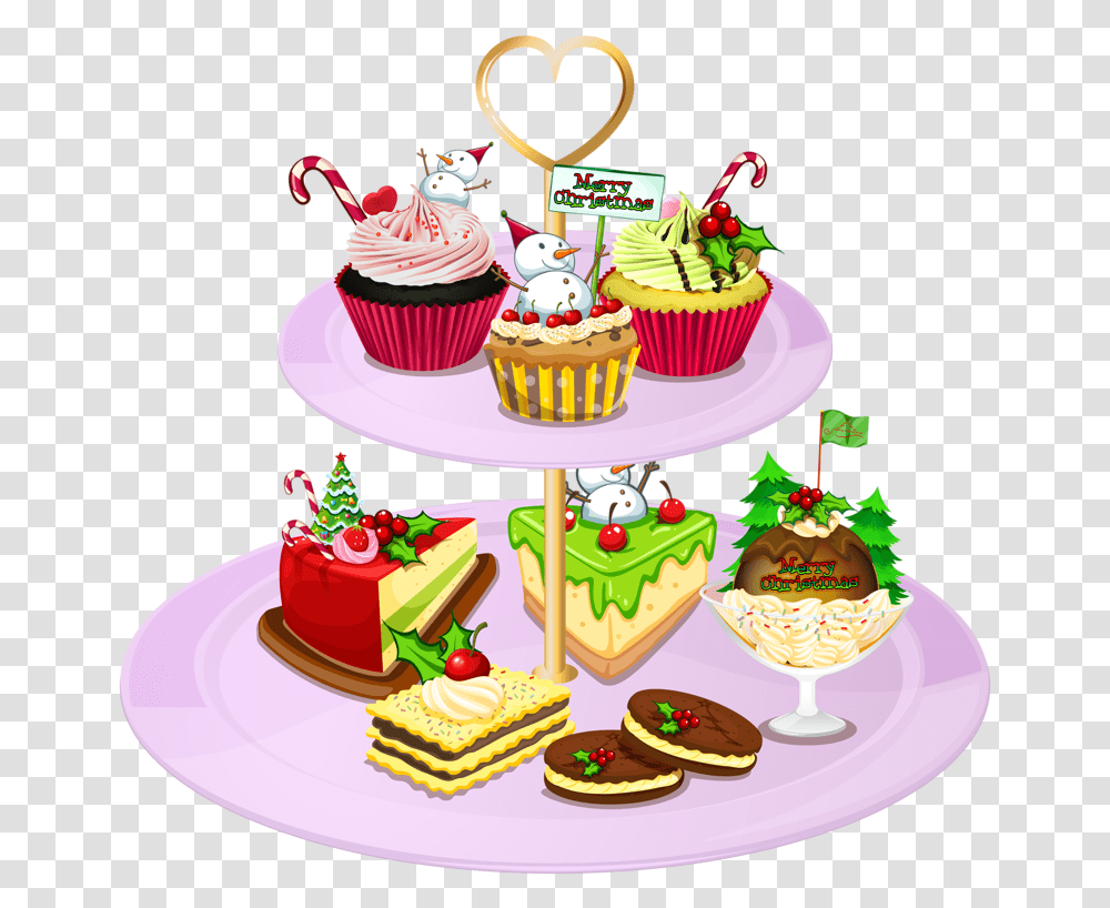 Dessert Tray Free Clipart, Cake, Food, Birthday Cake, Cream Transparent Png