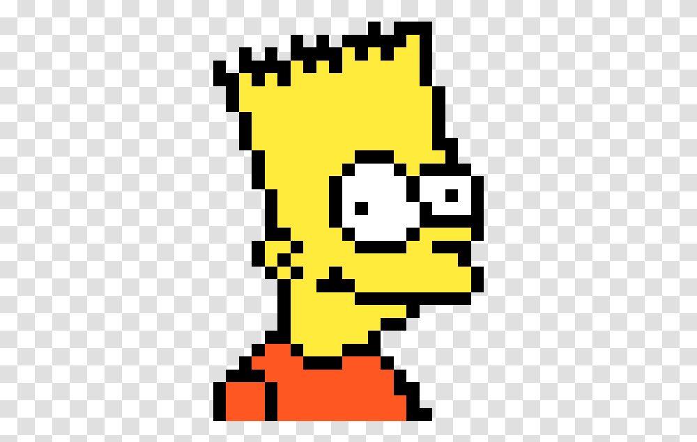 Dessin Pixel Bart Simpson, Pac Man Transparent Png
