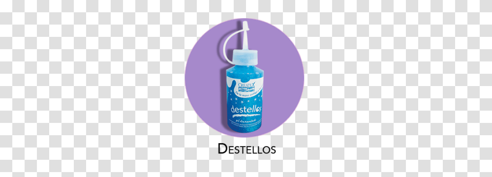 Destellos, Label, Bottle, Paint Container Transparent Png