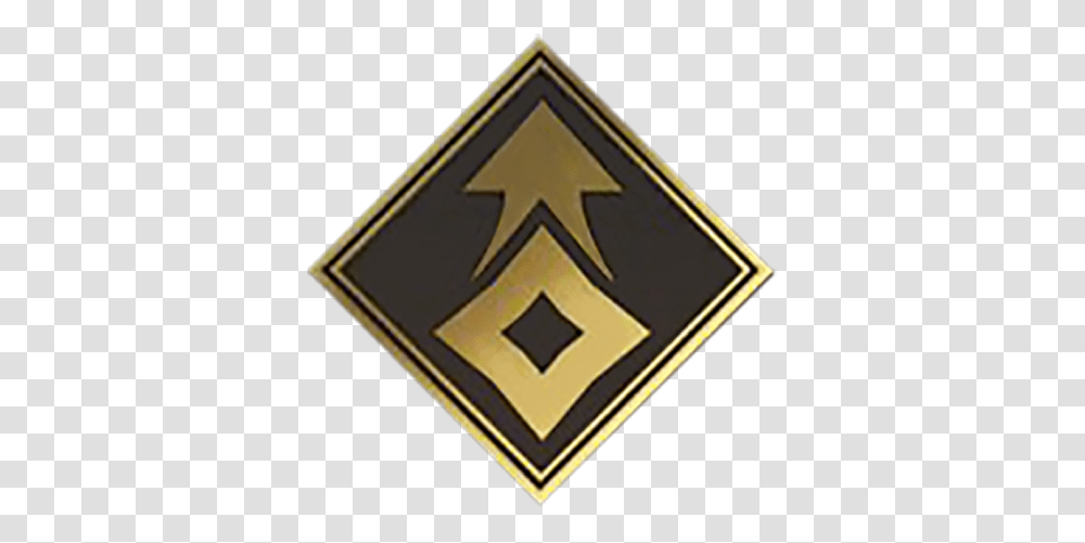 Destiny 2 Boost Carry Recovery Veka Logo, Symbol, Gold, Sign, Triangle Transparent Png