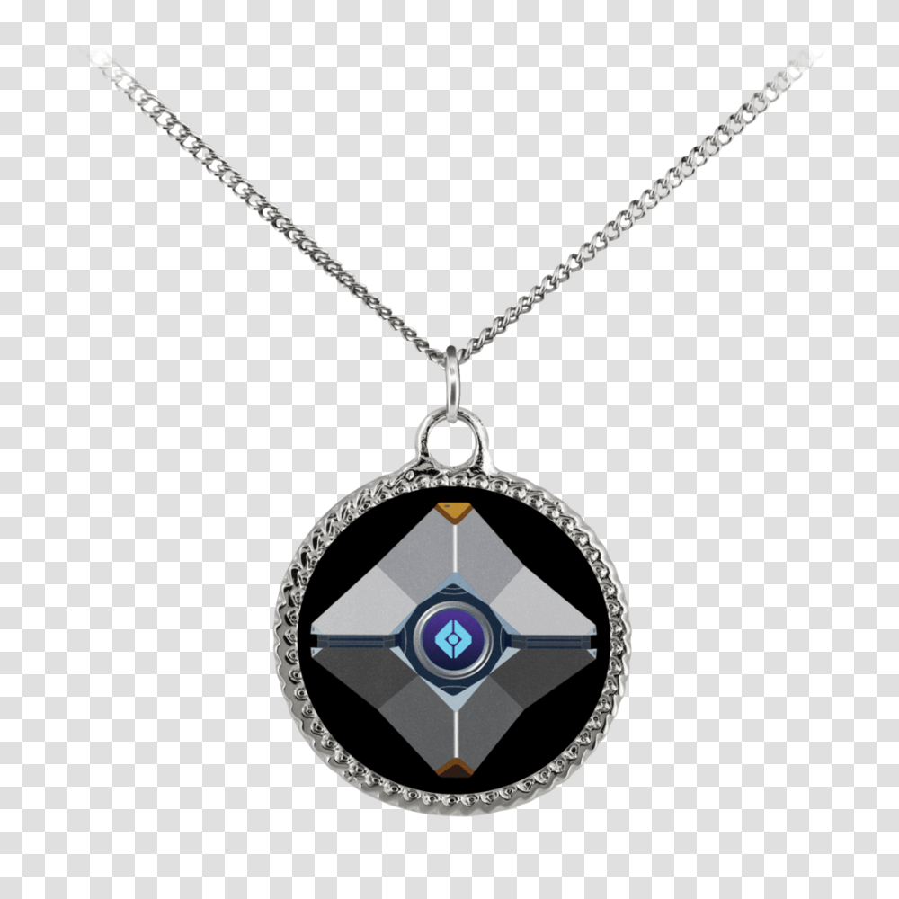 Destiny Ghost Deco Coin Necklace Hangry Gamer Gear Gamer, Locket, Pendant, Jewelry, Accessories Transparent Png
