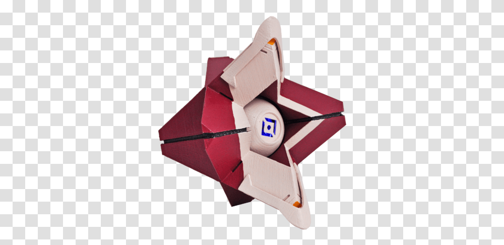 Destiny Ghost Prop Origami, Paper Transparent Png