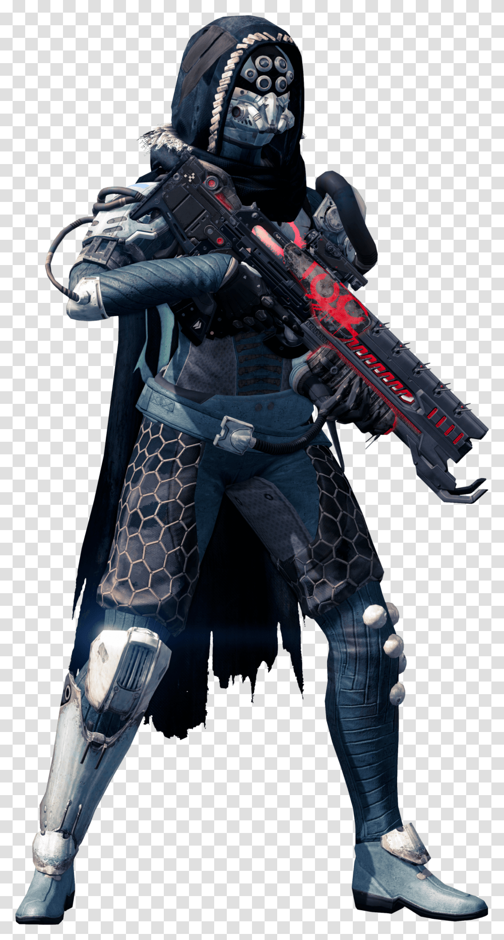 Destiny Hunter Action Figure, Person, Human, Gun, Weapon Transparent Png