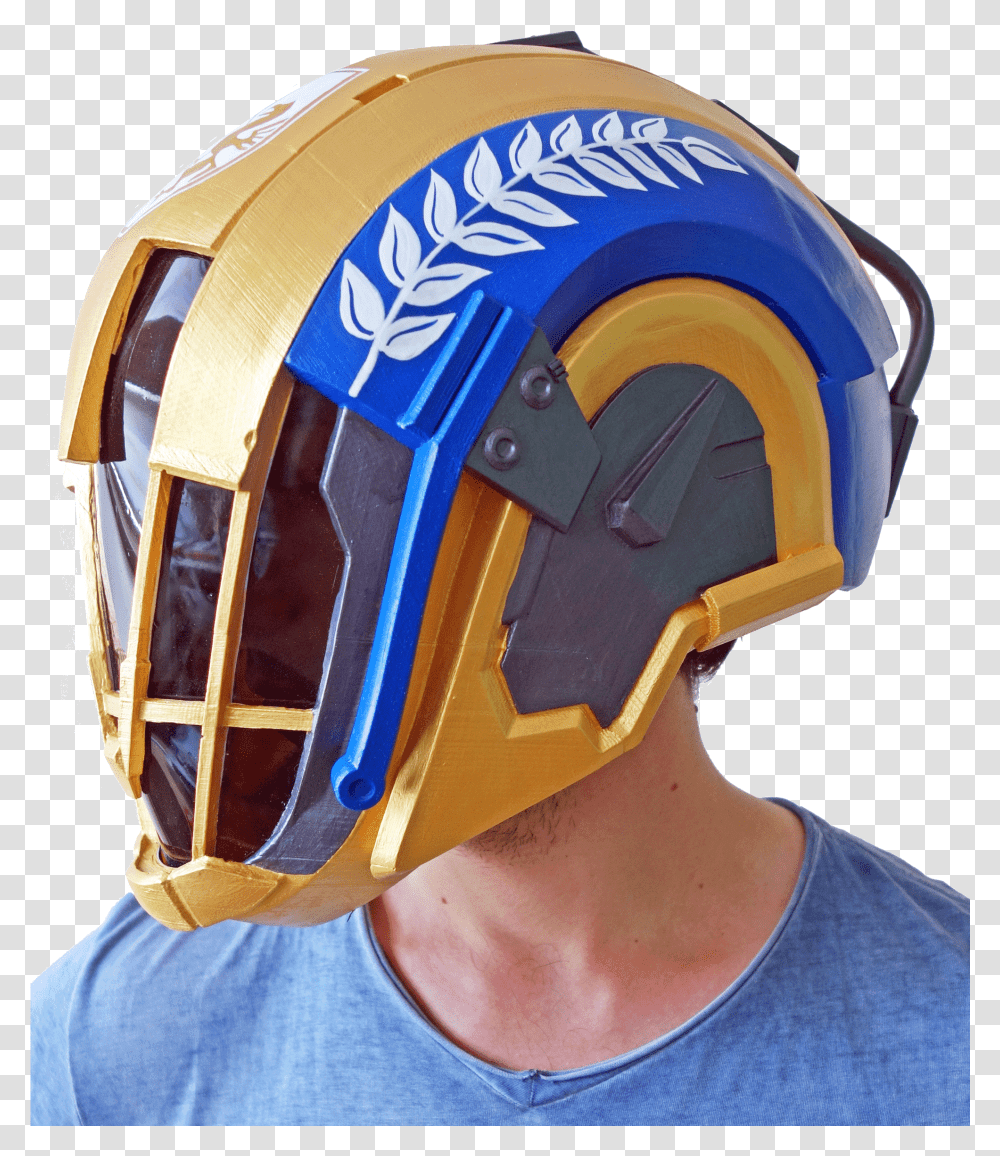 Destiny Titan Helmet For Sale Make A Destiny Warlock Helmet, Apparel, Crash Helmet, Hardhat Transparent Png