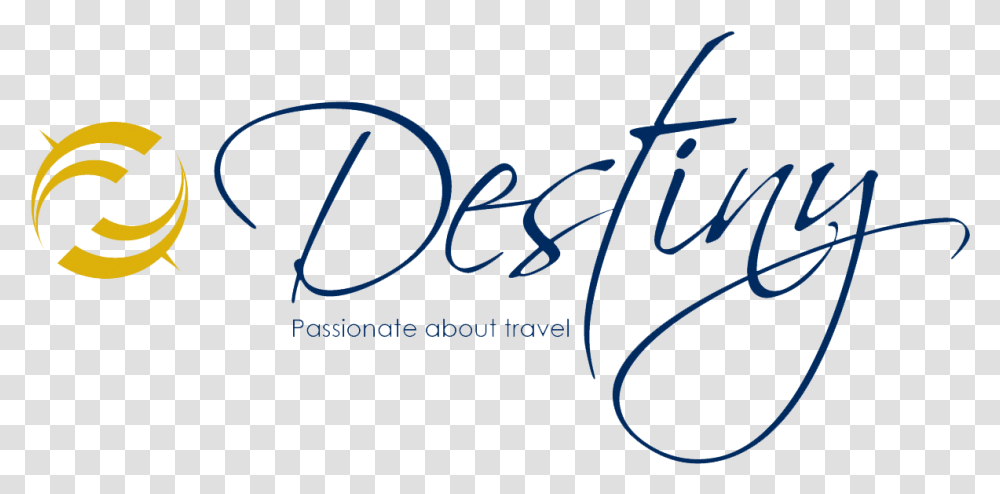 Destiny Travel Logo, Bow, Handwriting, Signature Transparent Png