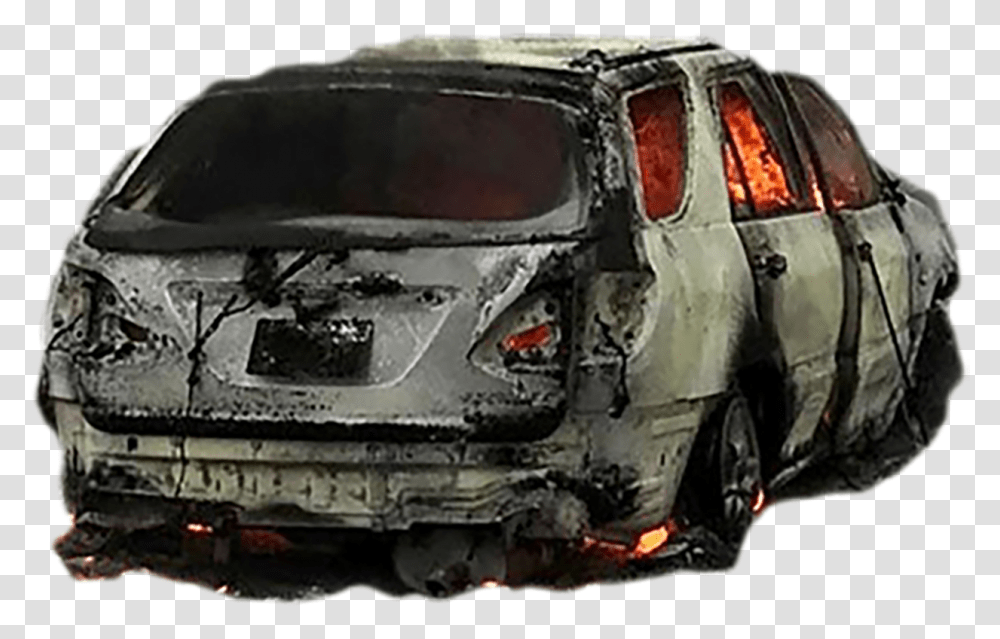 Destroyed Car, Helmet, Transportation, Vehicle, Tire Transparent Png