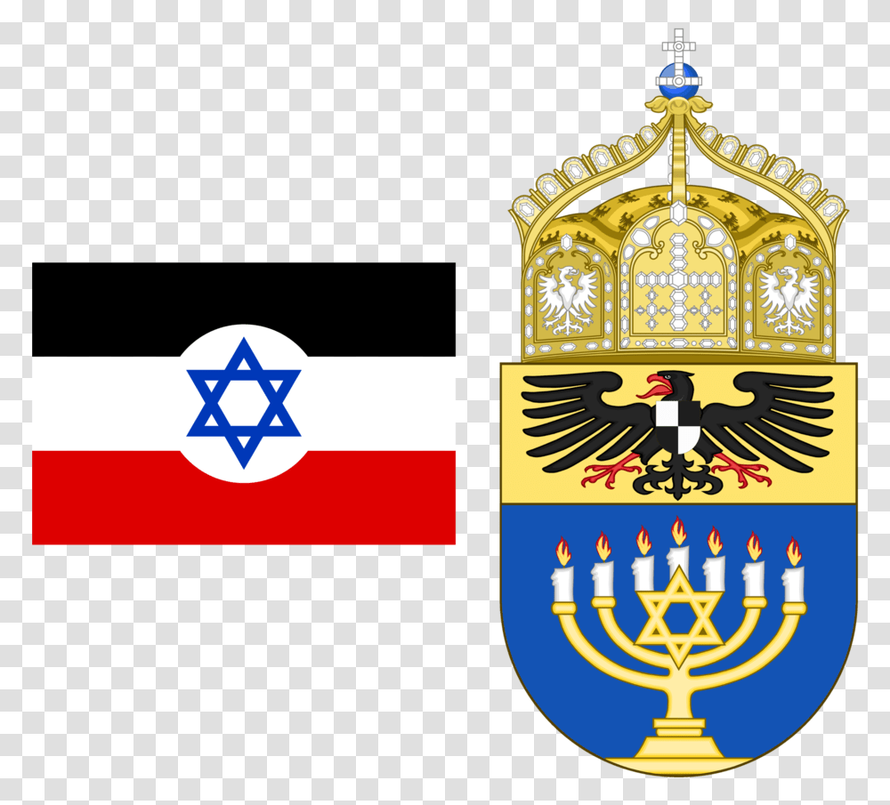 Destroyed Nazi Flag Protectorate Palestine Flag, Logo, Trademark, Emblem Transparent Png