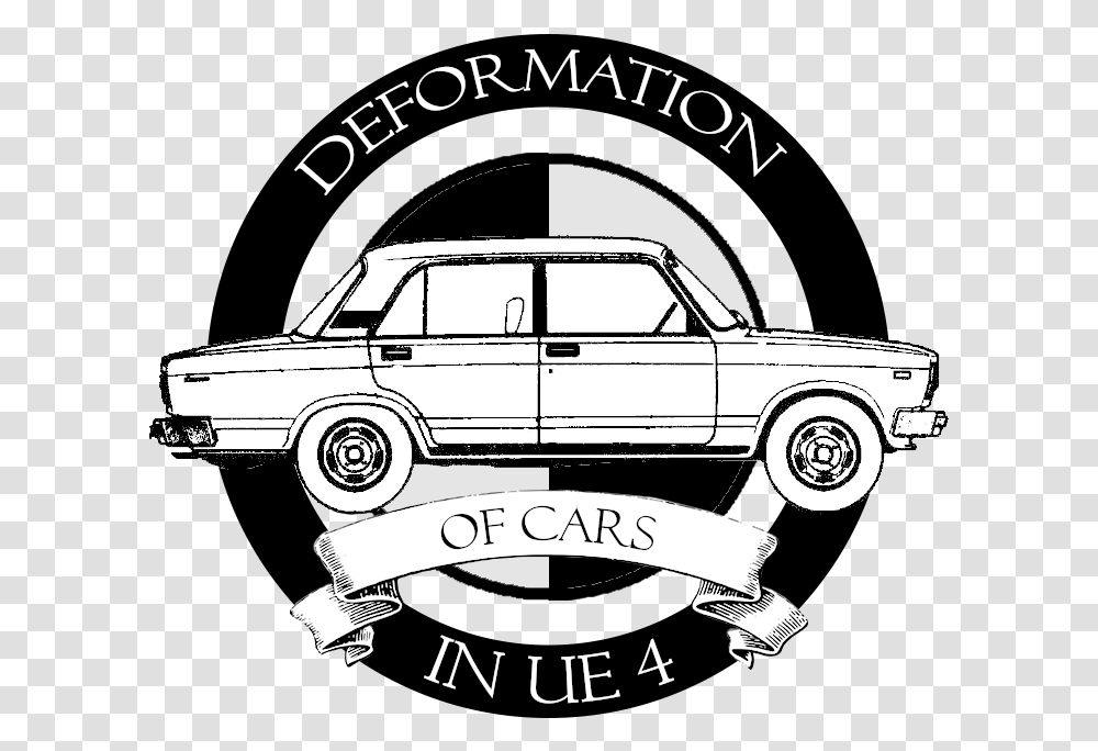 Destructible Cars In Ue4 Lada 2105 Sketch Dimensions, Flyer, Poster, Paper, Advertisement Transparent Png