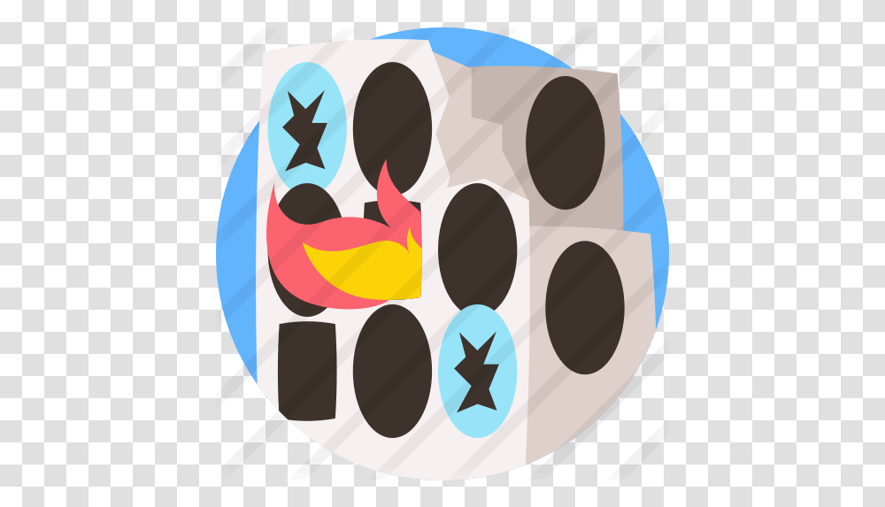 Destruction Circle, Star Symbol, Hole, Palette, Paint Container Transparent Png