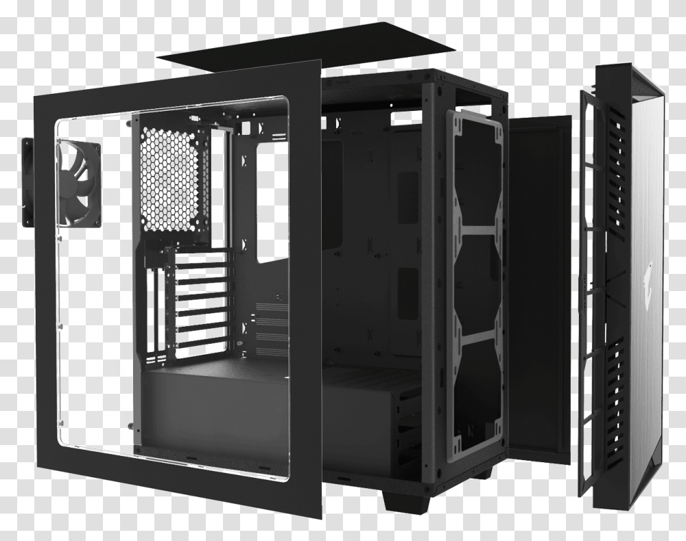 Detachable Dust Filter Cooler Master Cosmos C700p Black Edition, Photo Booth, Bed, Furniture, Bunk Bed Transparent Png