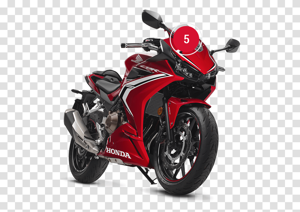 Detail Image Honda Cbr 500 R 2019, Motorcycle, Vehicle, Transportation, Wheel Transparent Png
