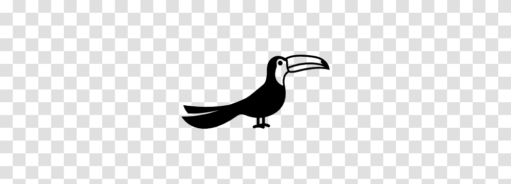 Detailed Toucan Sticker, Bird, Animal, Beak, Silhouette Transparent Png