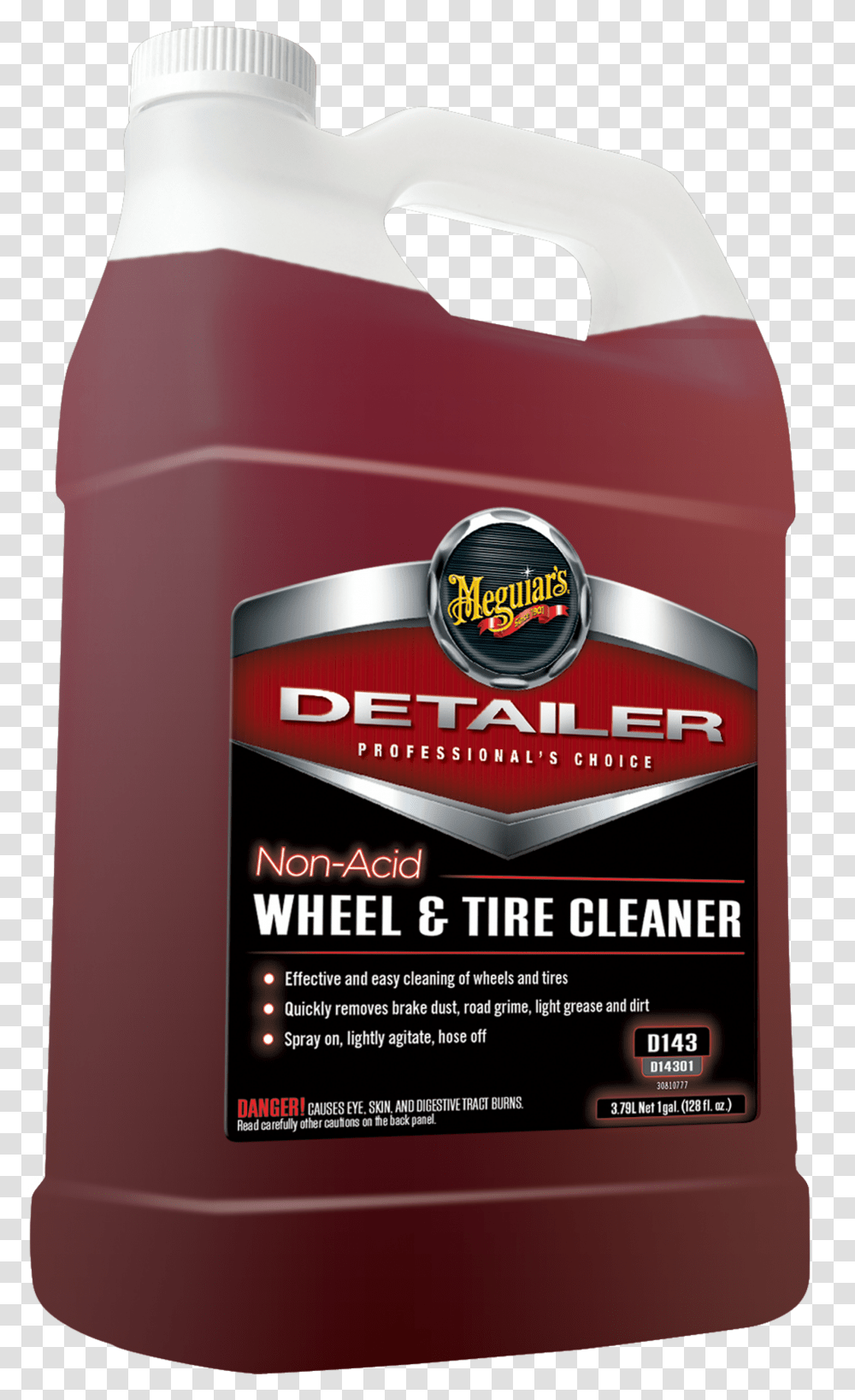Detailer Non Acid Wheel Amp Tire Cleaner 1 Gallon Meguiars, Poster, Advertisement, Bottle, Flyer Transparent Png