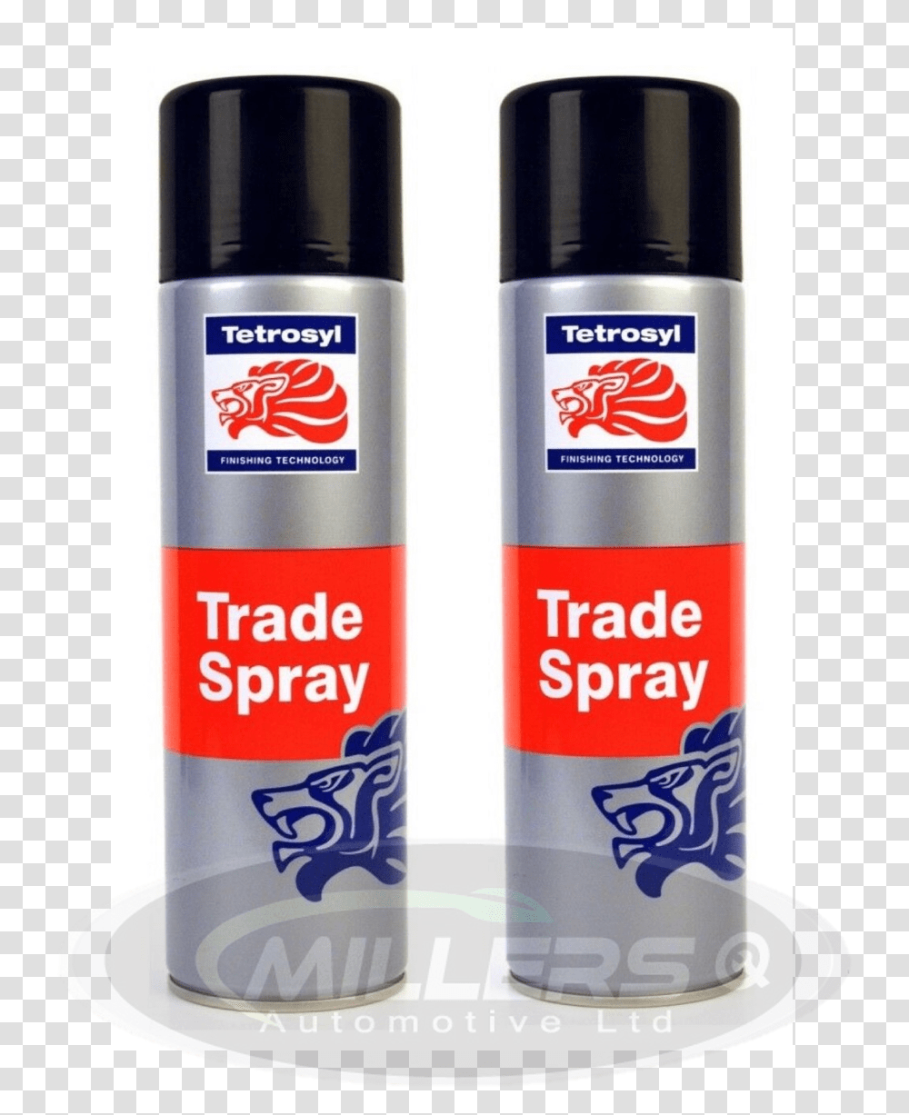 Details About 2 X Tetrosyl Trade Spray Matt Black Paint 500ml Trade Spray, Cosmetics, Beer, Alcohol, Beverage Transparent Png