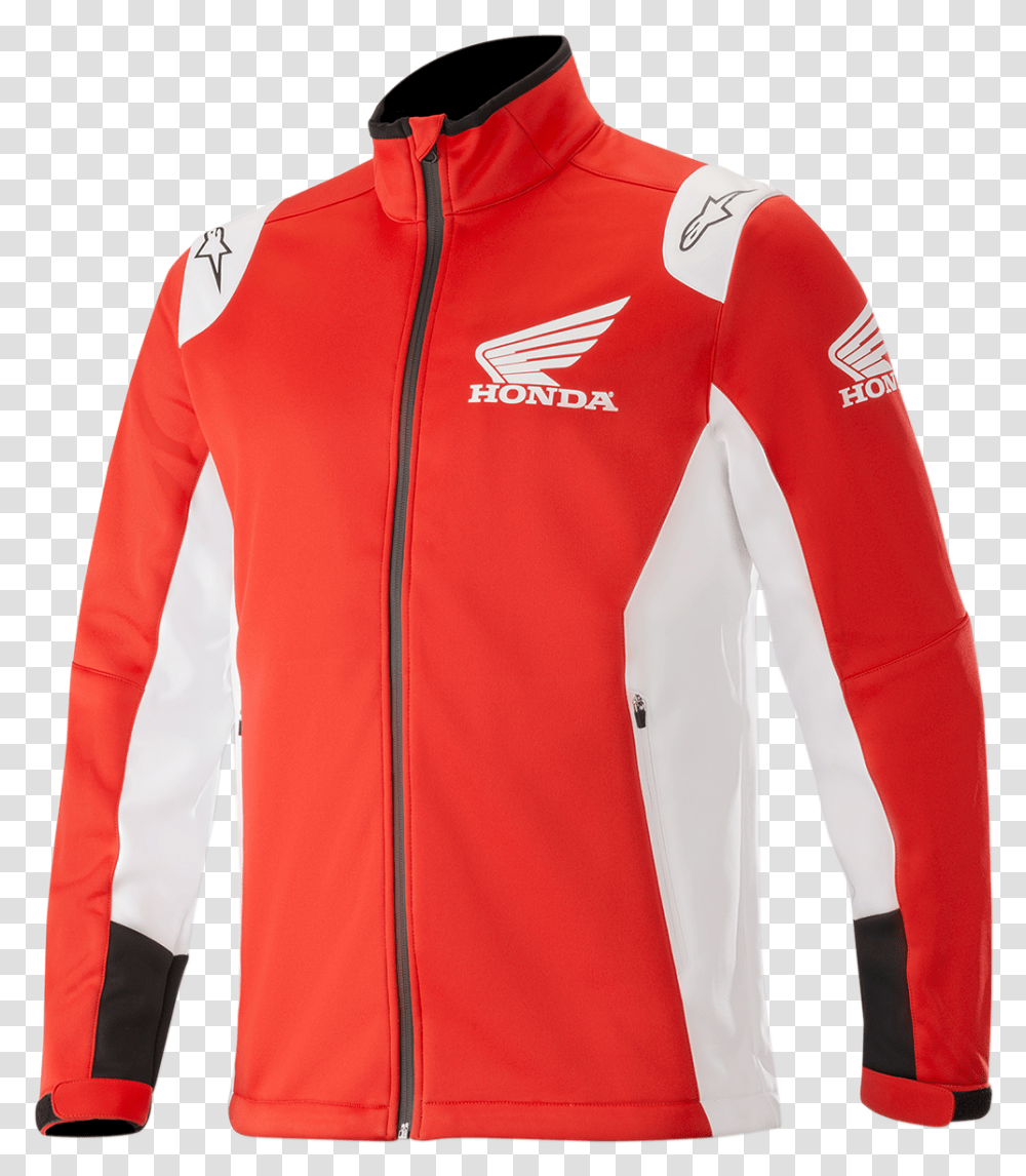 Details About Alpinestars 1h181150030m Honda Jacket M Red Honda Softshell Jacket, Clothing, Apparel, Coat, Sleeve Transparent Png