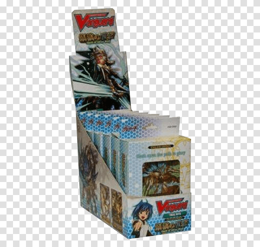 Details About Cardfight Vangaurd Slash Of Silver Wolf Trial Deck Box Action Figure, Person, Text, Furniture, Spire Transparent Png