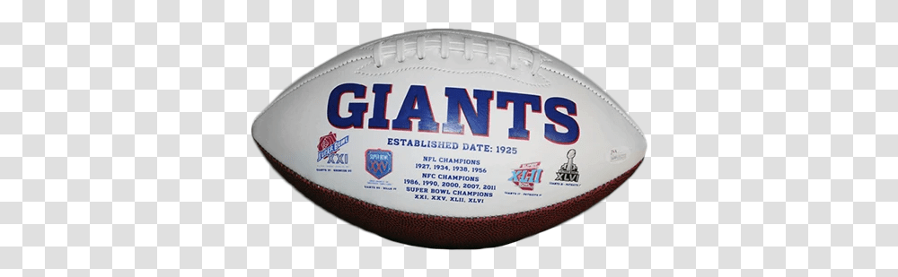 Details About Evan Engram New York Giants Logo Full Size Football Autographed Jsa Coa Beach Rugby, Sport, Sports, Rugby Ball Transparent Png