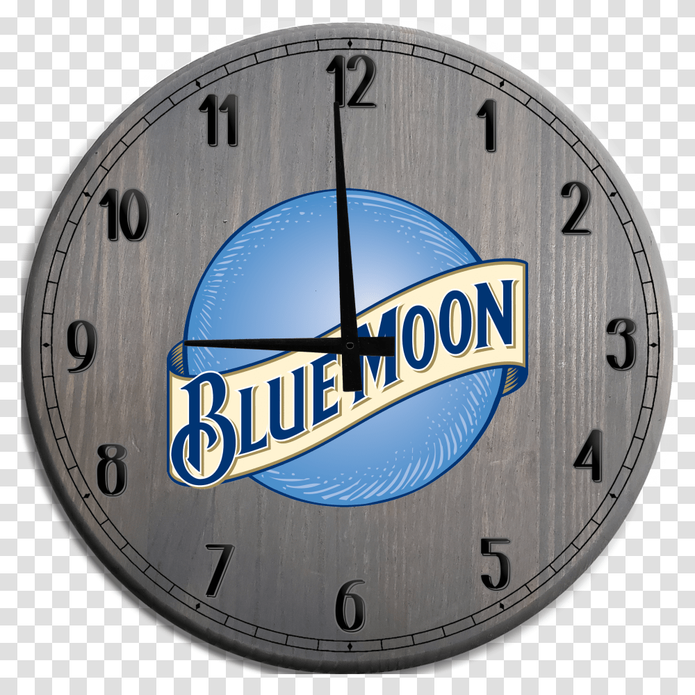 Details About Large Wall Clock Blue Moon Lager Beer Bar Sign The Grapevine Restaurant Karaoke Bar Transparent Png