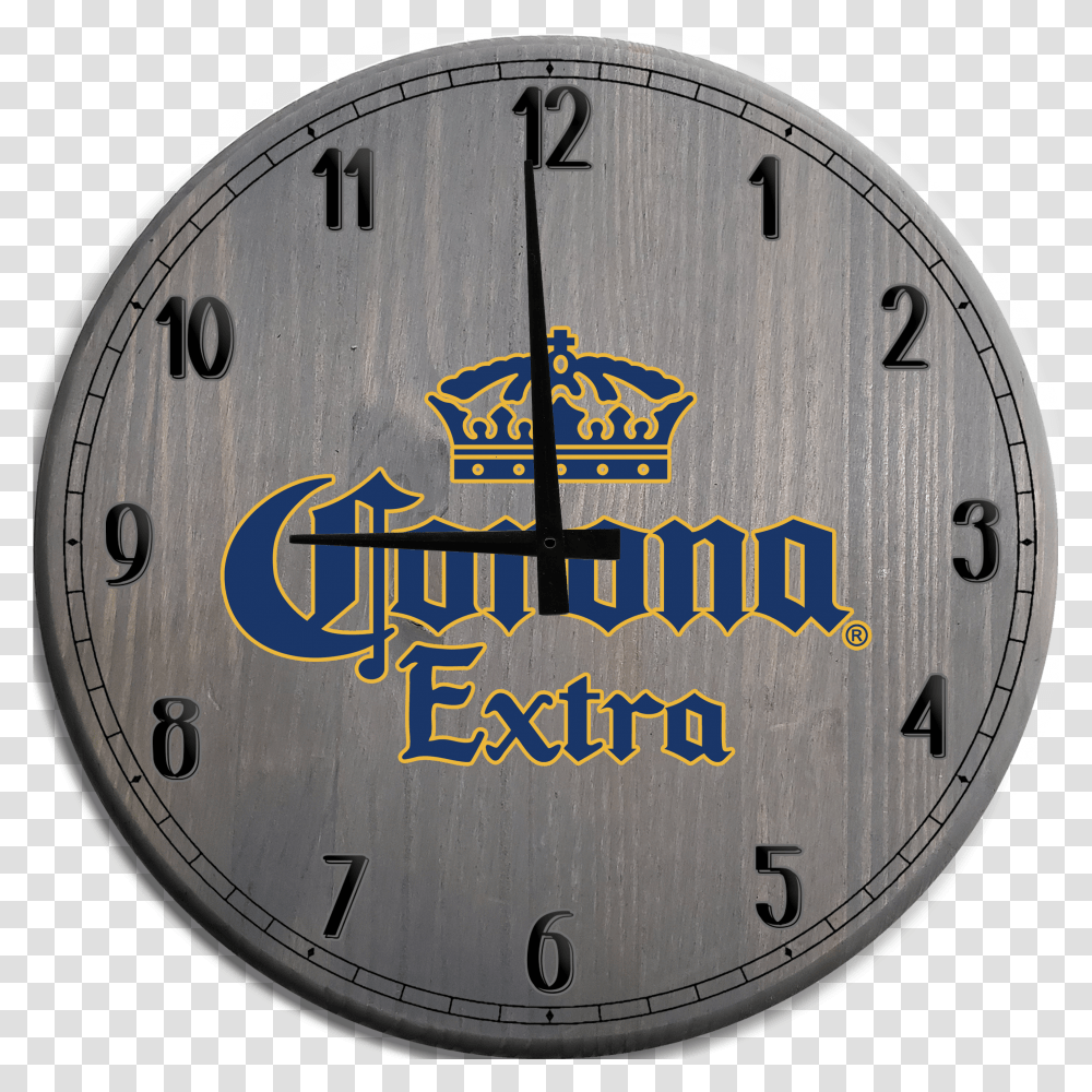 Details About Large Wall Clock Corona Extra Beer Blue Yellow Crown Bar Sign Corona Extra Transparent Png