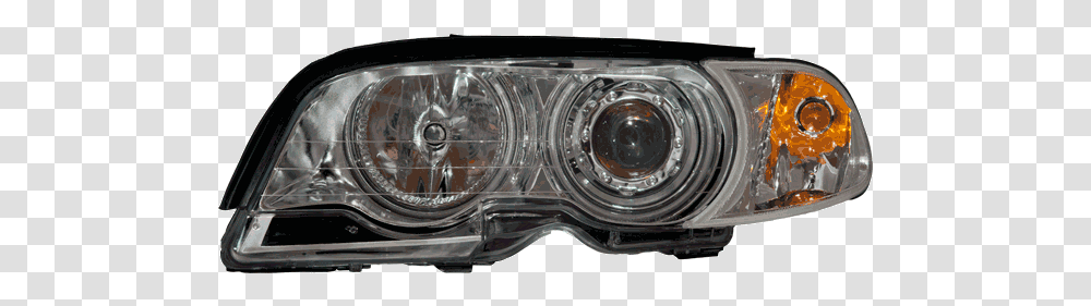 Details About Projector Headlights Lhd For Bmw E46 Coupe Cabrio 0801 Ccfl Rings Indicator Headlamp, Cooktop, Indoors Transparent Png