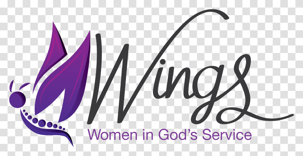 Details Calligraphy Wings Womens Ministry, Label, Word, Alphabet Transparent Png