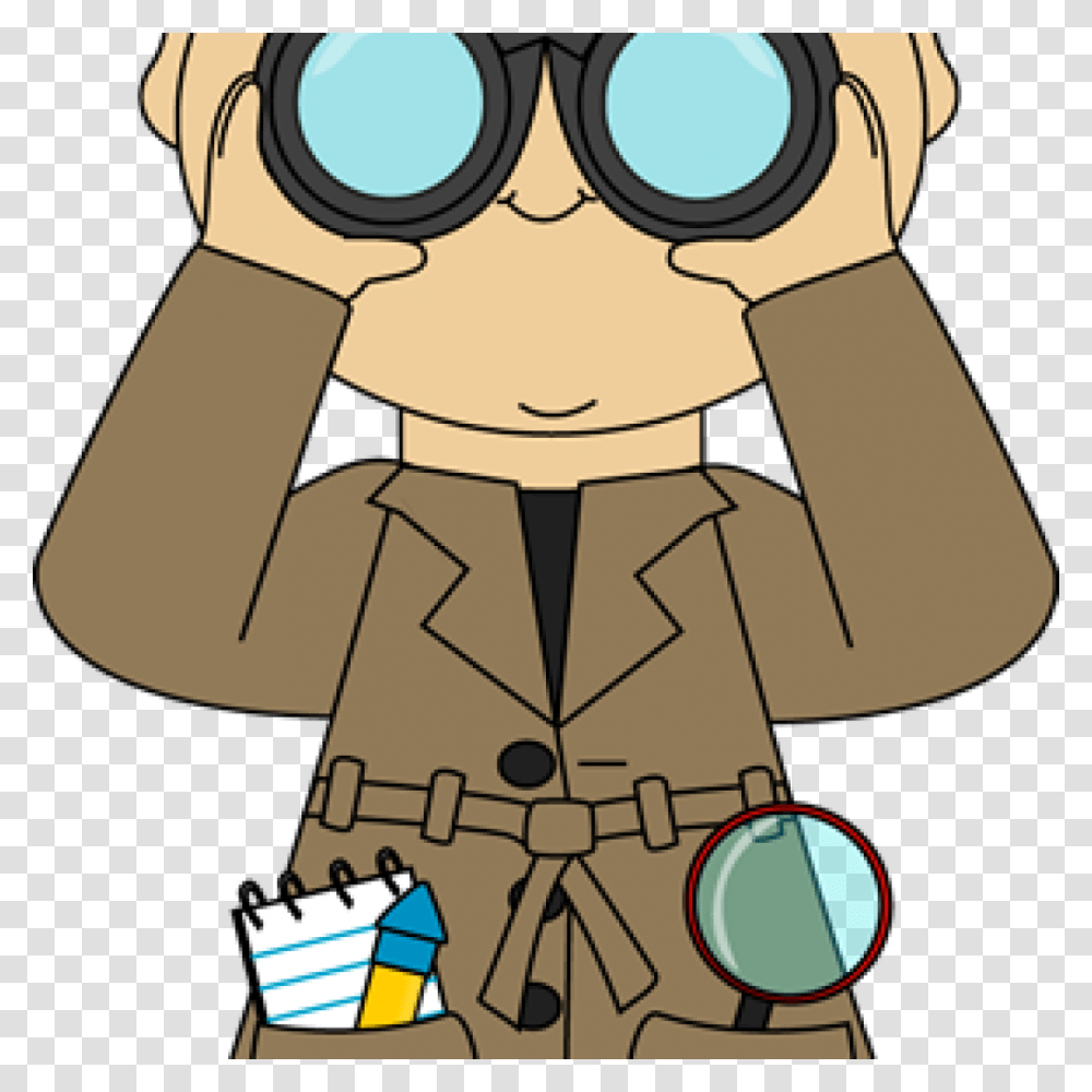 Detective Clip Art, Binoculars Transparent Png