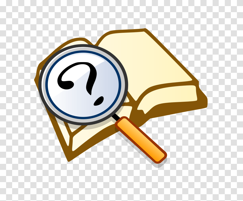 Detective Clipart Close Reading, Magnifying Transparent Png