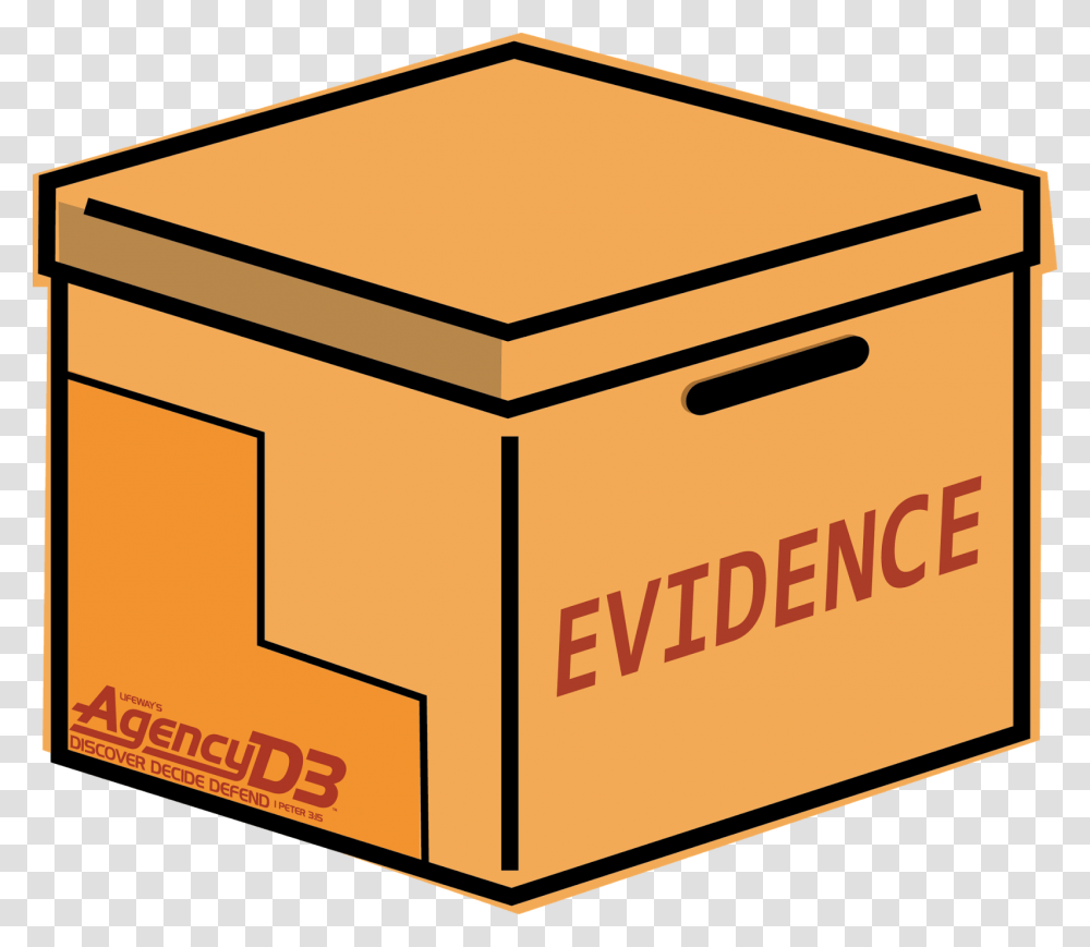Detective Clipart Evidence, Label, Box, Cardboard Transparent Png