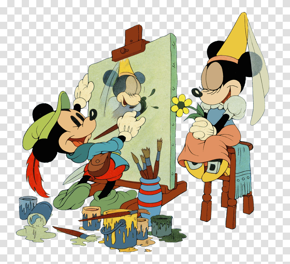 Detective Clipart Minnie, Comics, Book, Advertisement, Poster Transparent Png