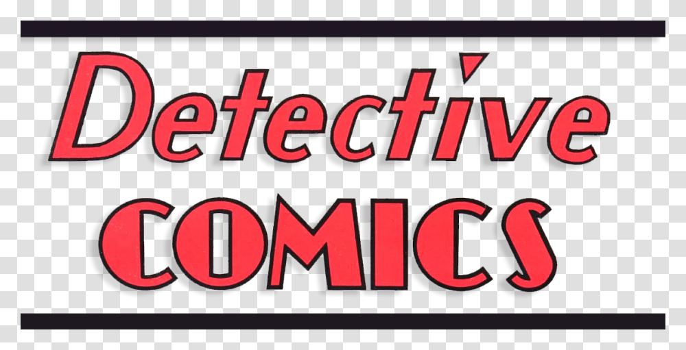 Detective Comics Comic Logo, Label, Word, Alphabet Transparent Png