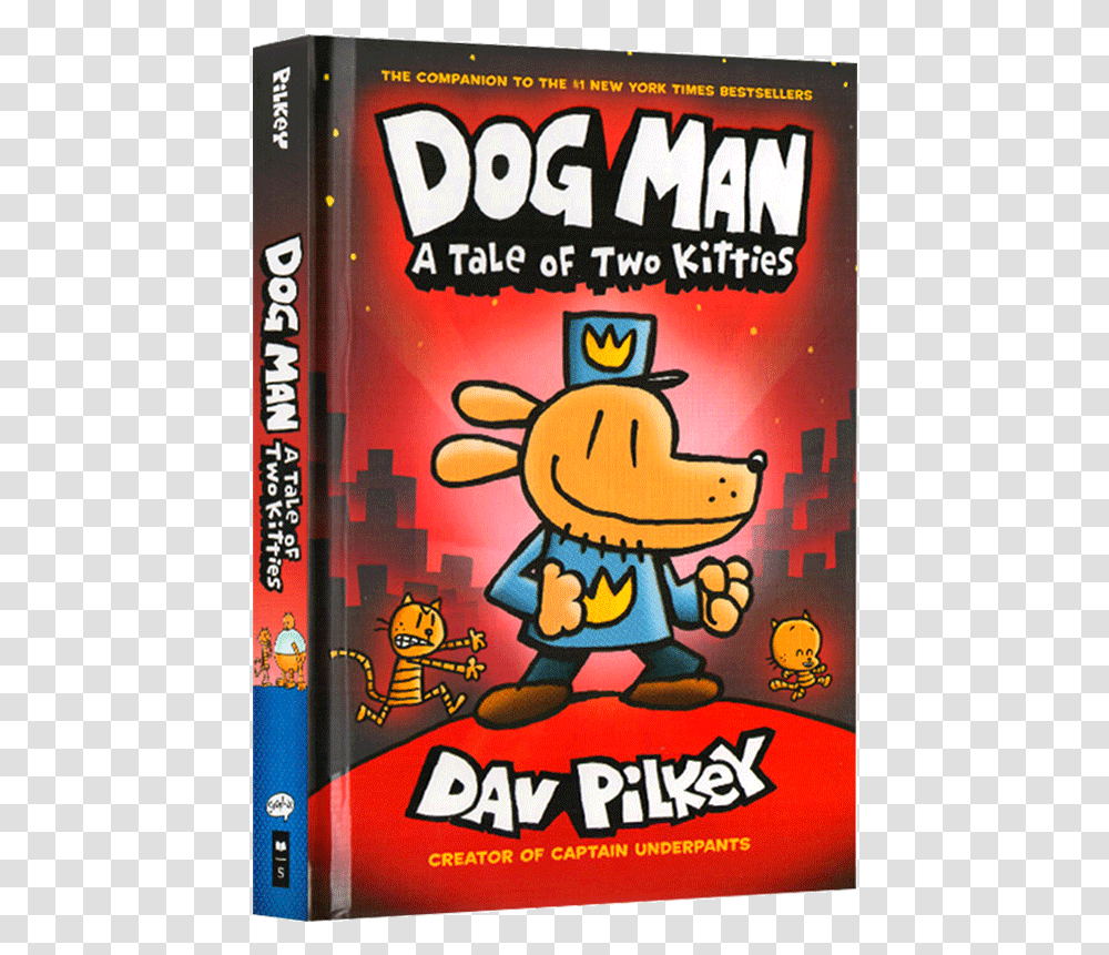 Detective Dog Adventure 3 English Original Dog Man Dogman The Tale Of Two Kitties, Poster, Advertisement, Food, Disk Transparent Png