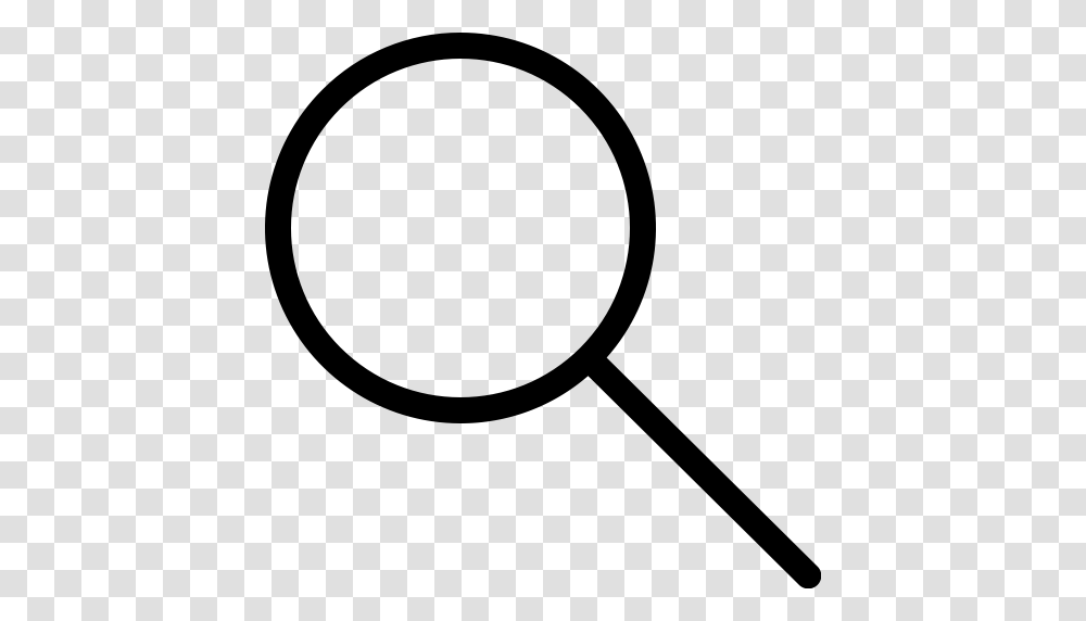 Detective Hand Lens Lens Magnifying Glass Research Search, Gray, World Of Warcraft Transparent Png