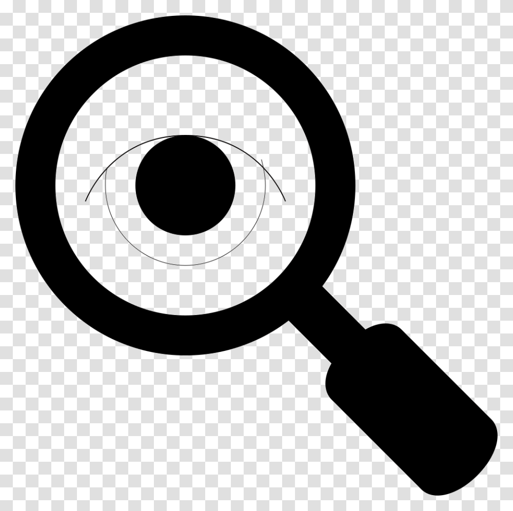 Detective Icon Free Download, Magnifying, Hammer, Tool Transparent Png