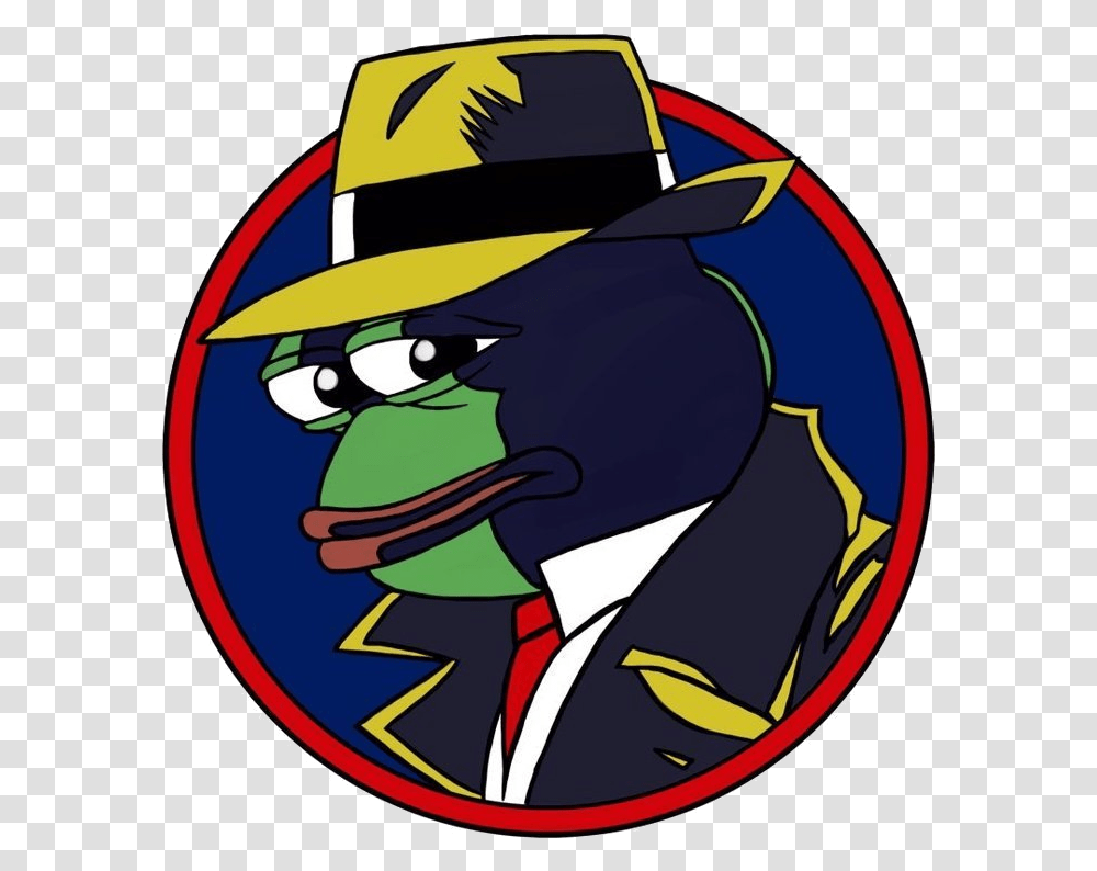 Detective Pepe Clipart Download, Apparel, Logo Transparent Png