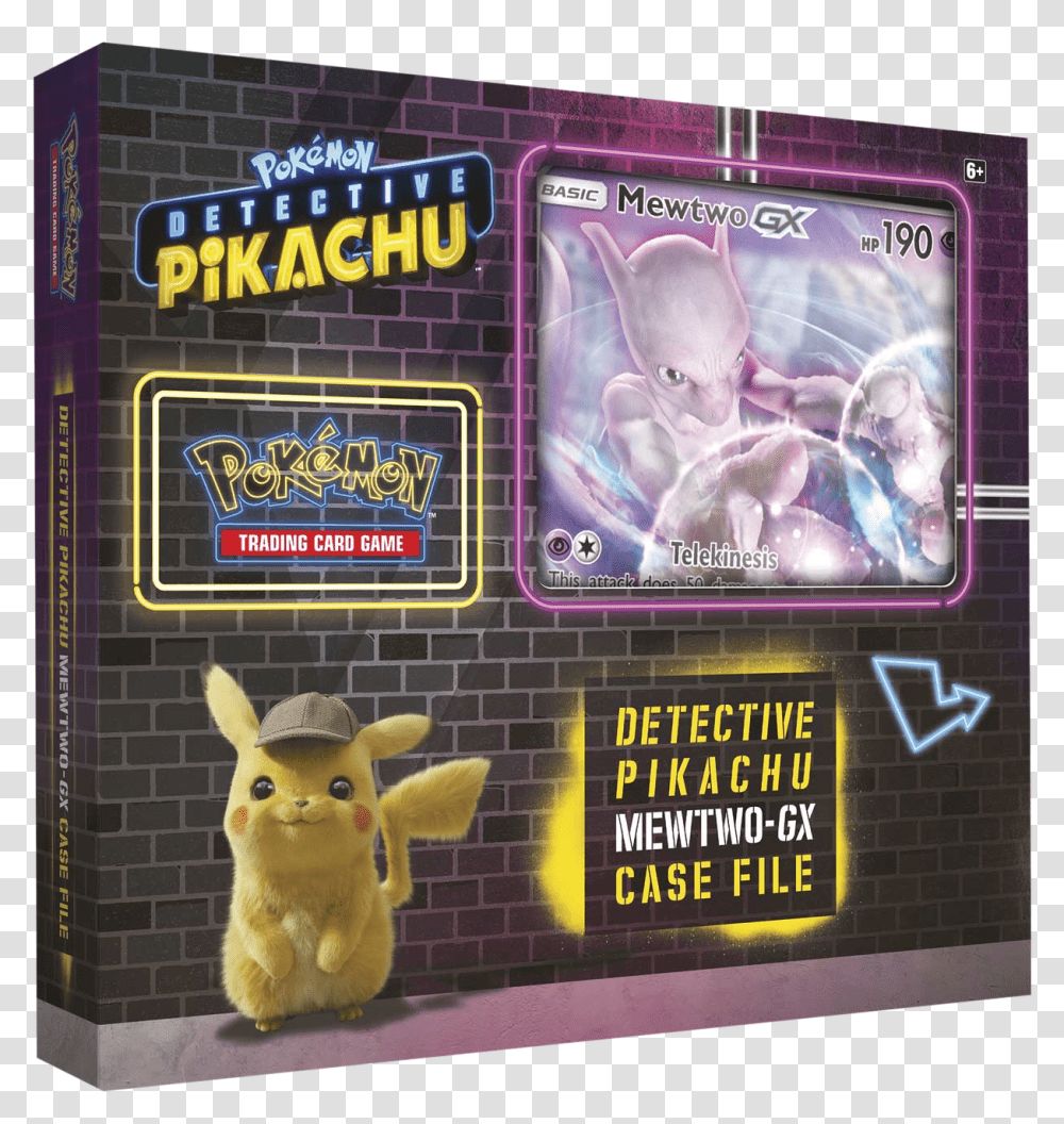 Detective Pikachu Pokemon Cards, Person, Arcade Game Machine, Outdoors, Label Transparent Png