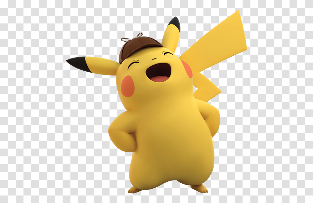 Detective Pikachu, Toy, Animal, Figurine, Plush Transparent Png