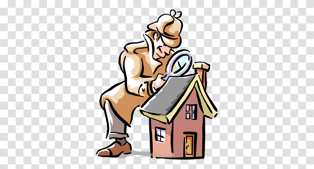 Detective Royalty Free Vector Clip Art Illustration, Photography, Telescope, Tin Transparent Png