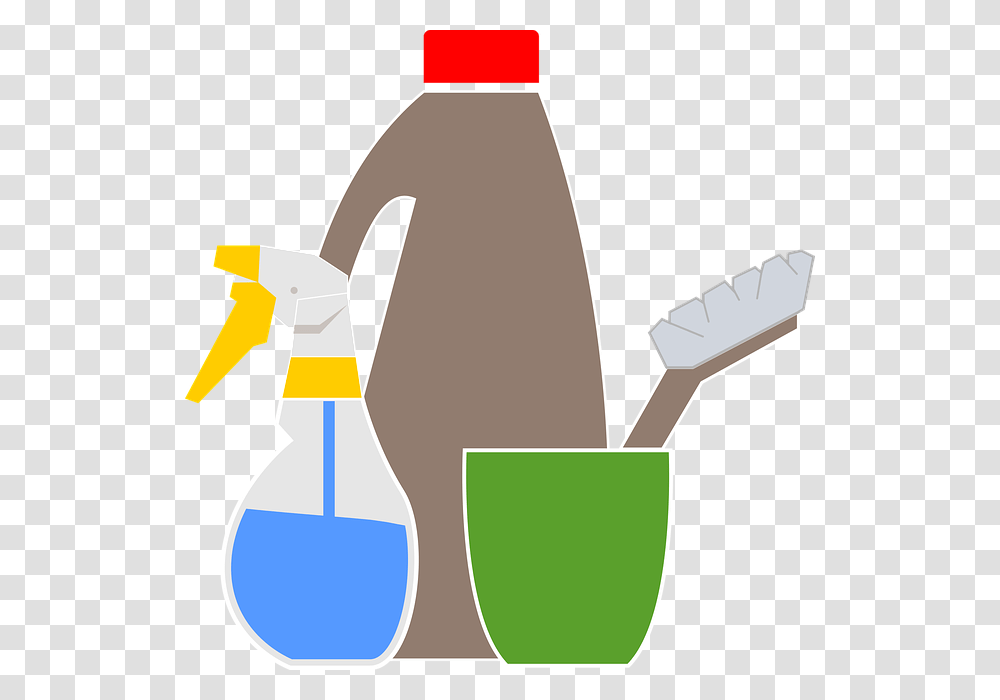 Detergent Clipart, Shovel, Tool, Brush, Label Transparent Png