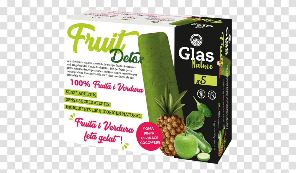 Detox Frutas Y Verduras Naturales Glas Nature, Advertisement, Poster, Flyer, Paper Transparent Png
