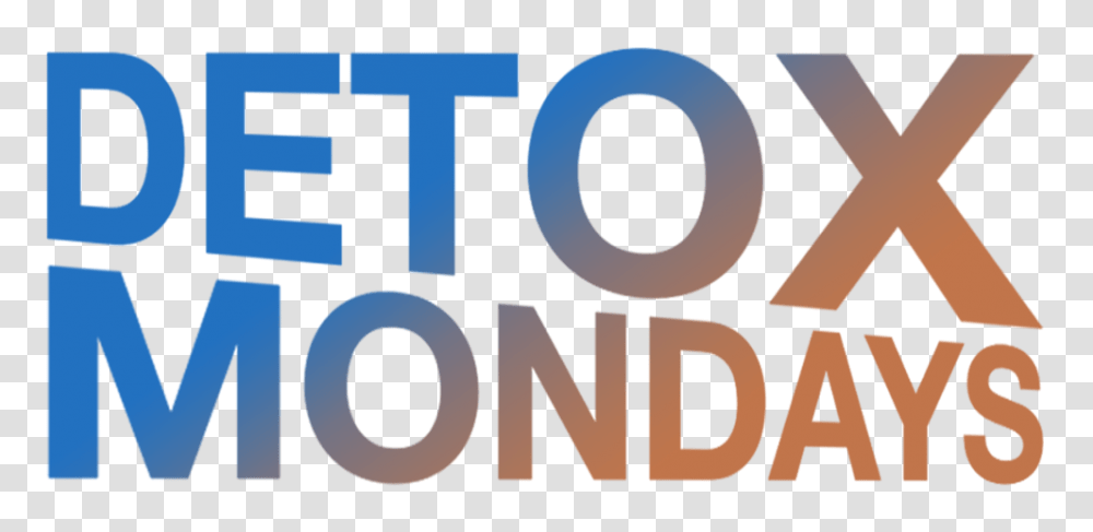 Detox Monday Coffee Box, Word, Alphabet, Number Transparent Png