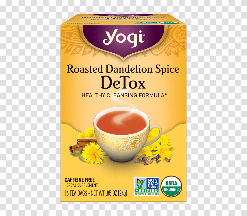 Detox Tea Yogi, Beverage, Pottery, Vase, Jar Transparent Png